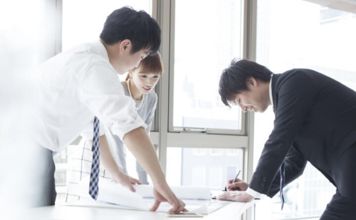 解体工事の流れのイメージ